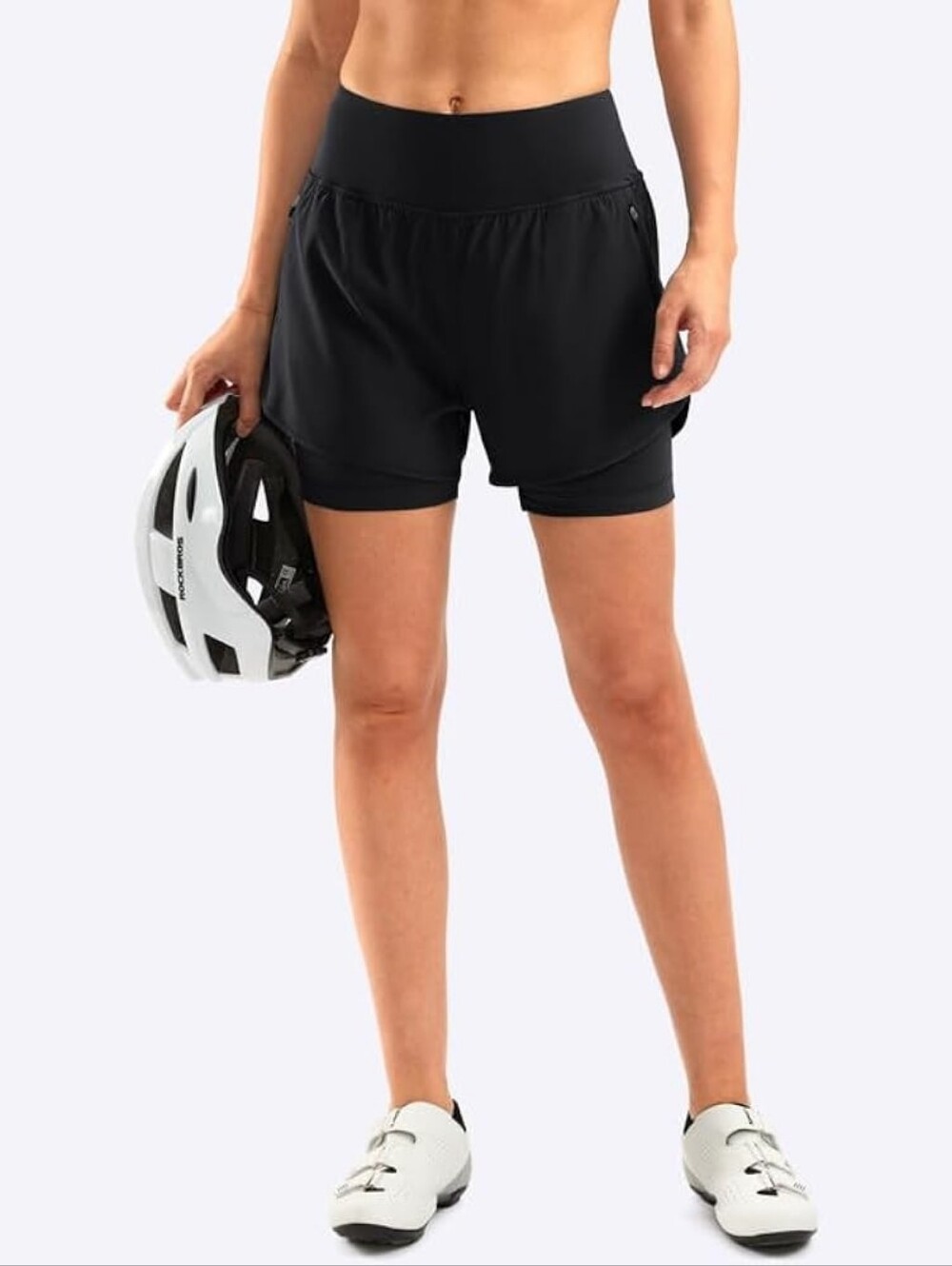 Ladies Padded Bicycling Mid-rise Shorts